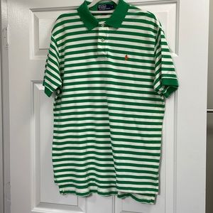 Men’s Striped Polo Shirt